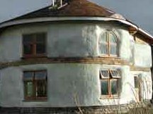 The spiral strawbale house